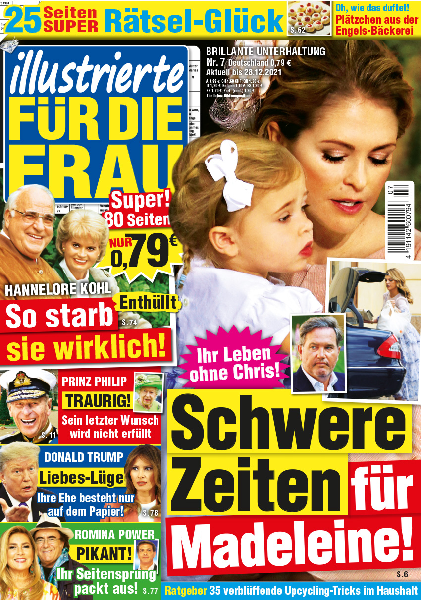 Cover Illustrierte für die Frau